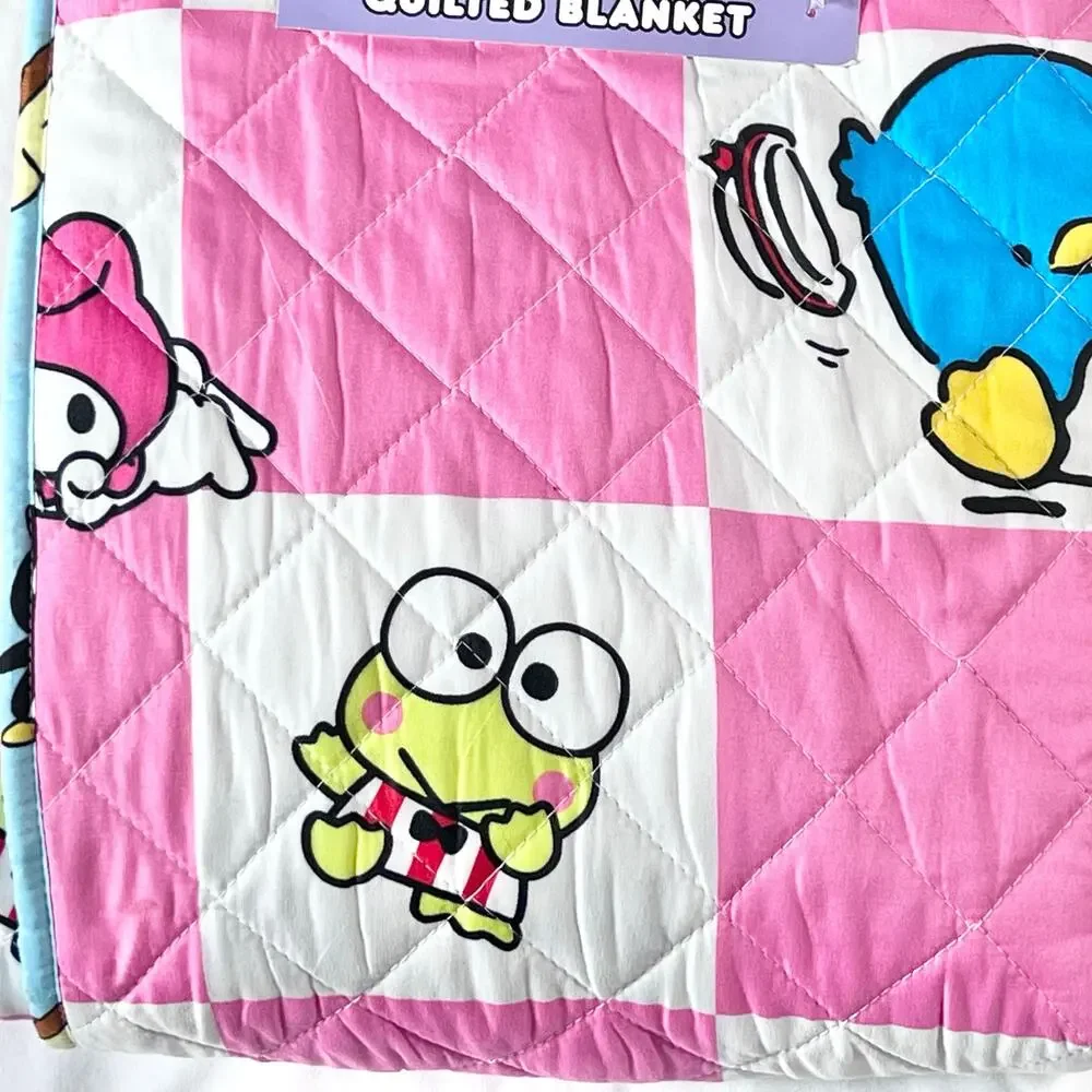 Hello Kitty and Friends Twin Quilted Blanket 60